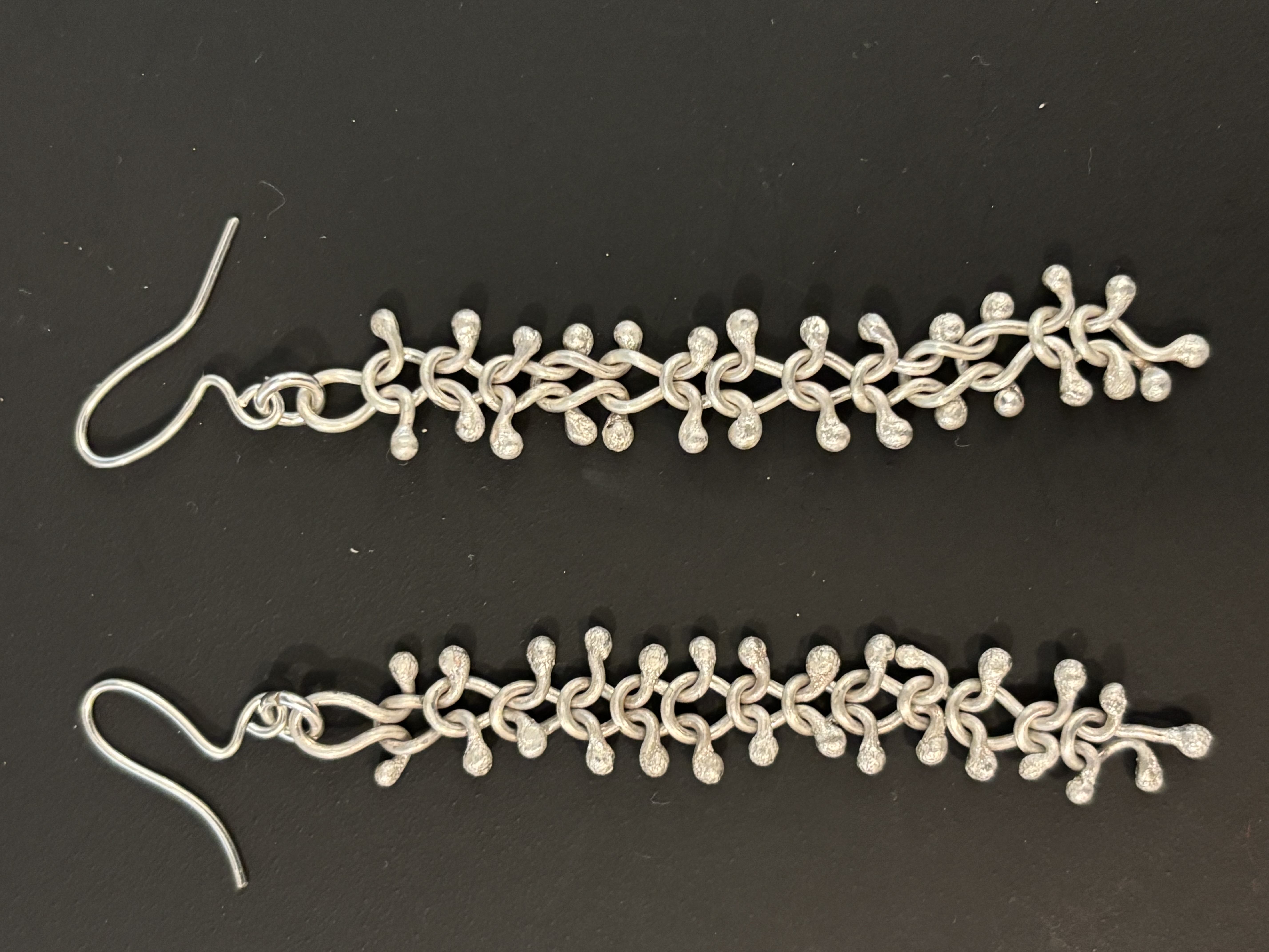 Lace earrings product photo