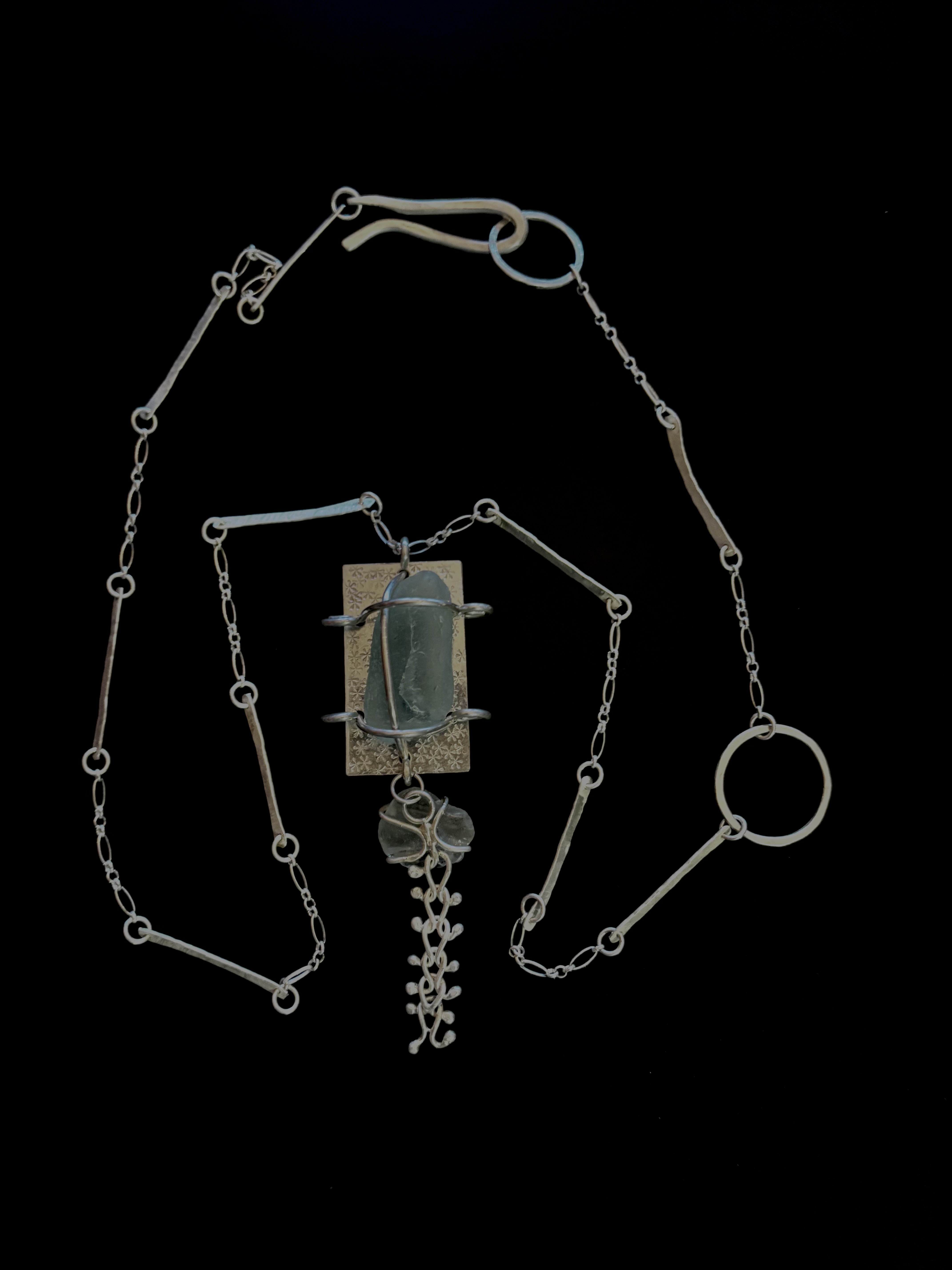 Sea Glass serie Blue